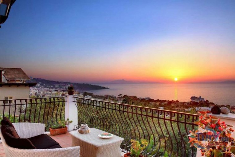 Сорренто вид с моря