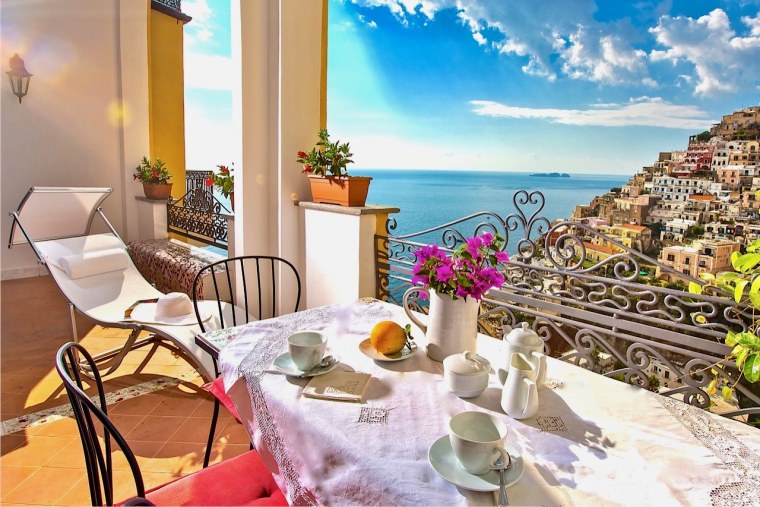 Фрески вилла в Позитано