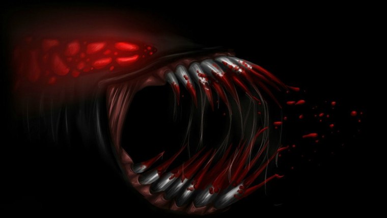 Черно красный арт