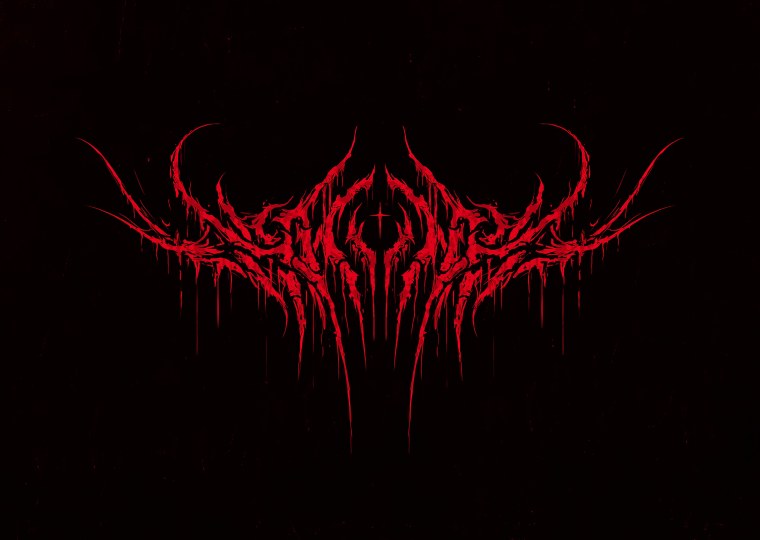 Смерть с косой на Красном фоне