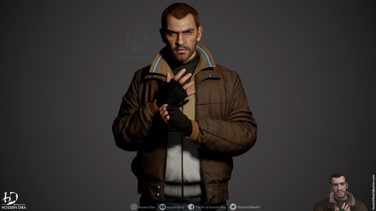 Нико Беллик из ГТА 5