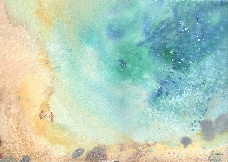 Акварельный фон