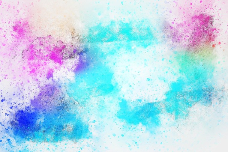 Розово голубые разводы