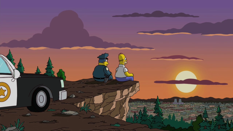 Обои на телефон симпсоны