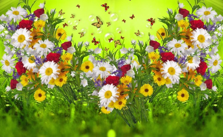 Весенние открытки обои