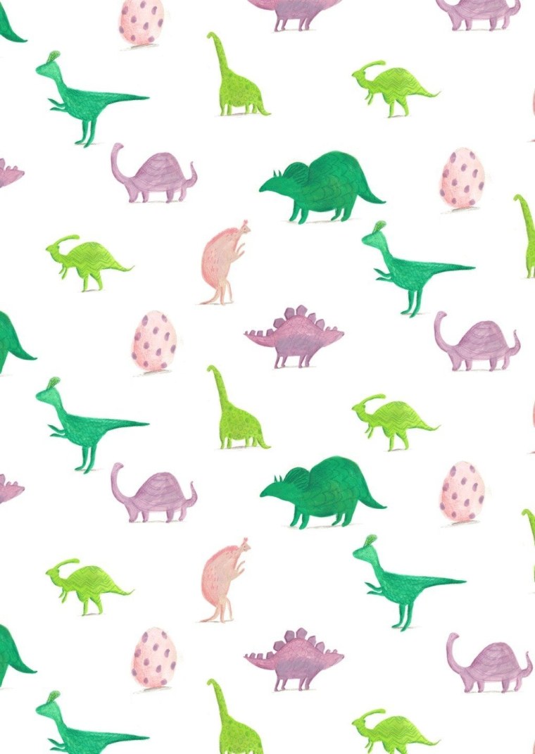 Динозаврики Минимализм