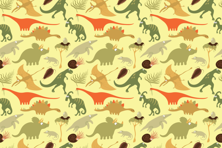 Фон с динозавриками