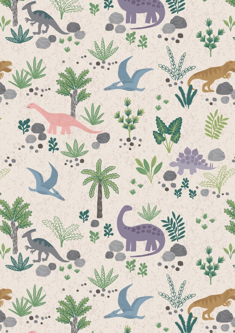 Детский фон с динозавриками