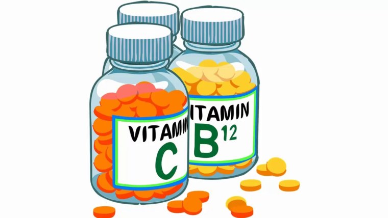 Рисование баночка с витаминами