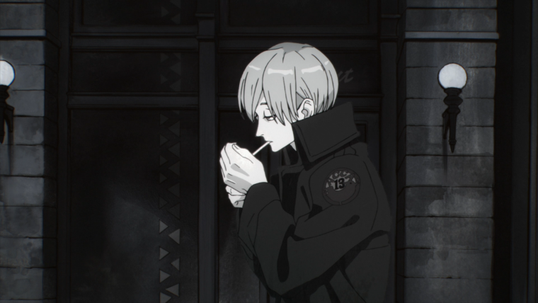 Аниме пацан курит