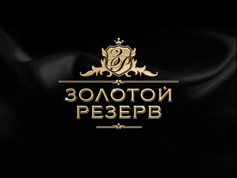 Герб РФ на черном фоне