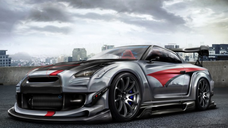 Постер "r35 GTR"
