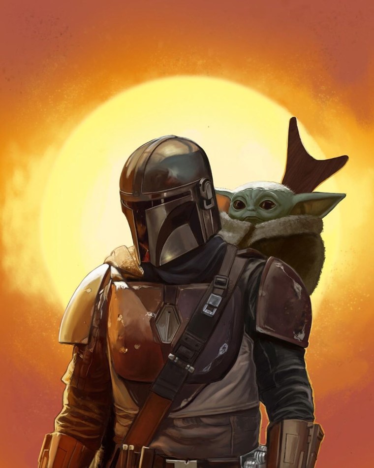 Звёздные войны мандлорец сериал малыш