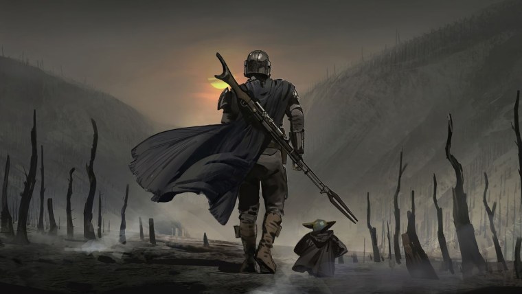 Мандалорец концепт арт