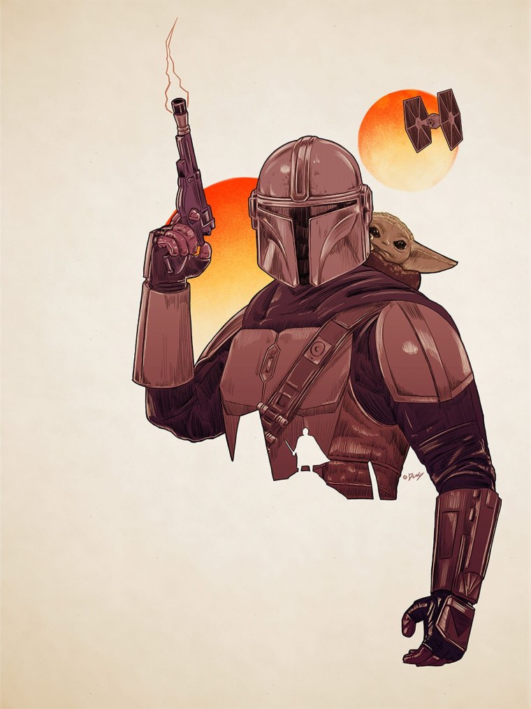 The Mandalorian Мандалорец малыш йода грогу
