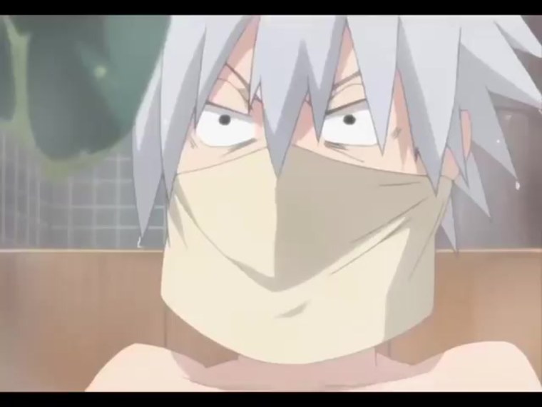 Сенсей Какаси без маски