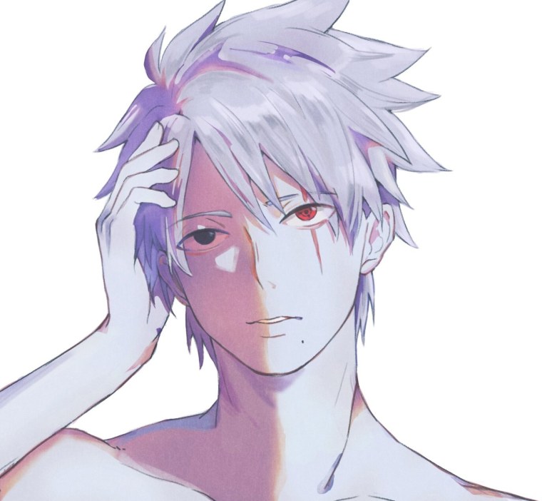 Сенсей Какаси без маски