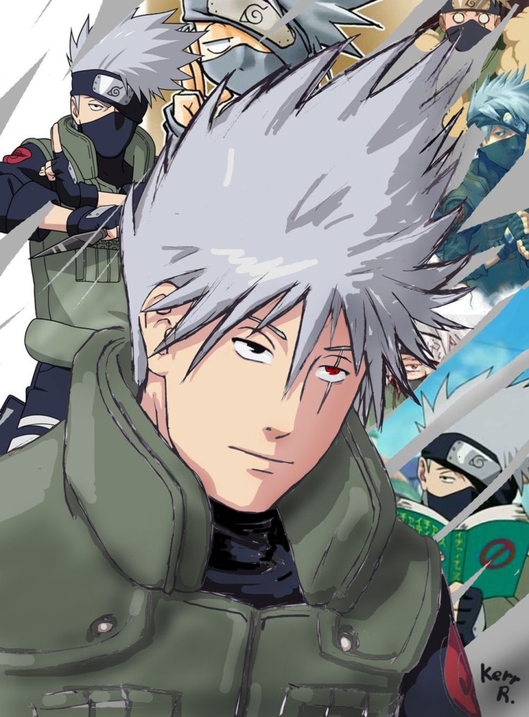 Какаси Хаташи без маски