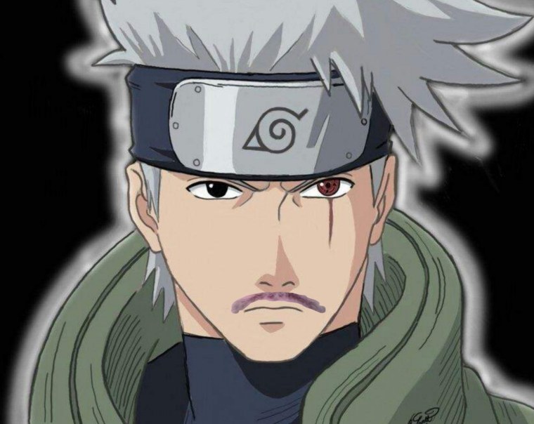 Наруто в маске Какаши