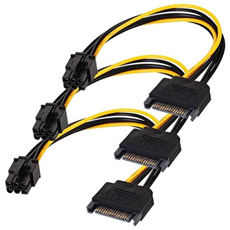 Кабель питания SATA 6 Pin HDD