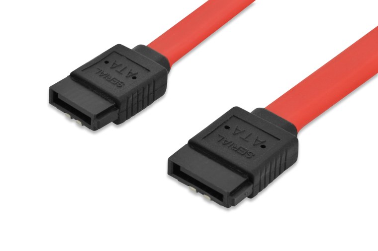 Кабель ATCOM SATA data 7 Pin - 7 Pin 0.5m ат3797