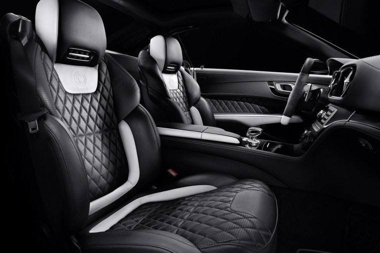 Черный салон Мерседес