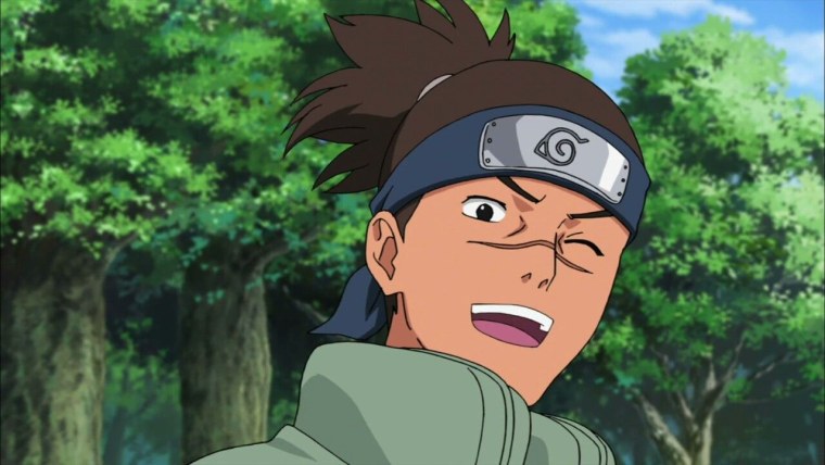 Наруто Ирука сенсей