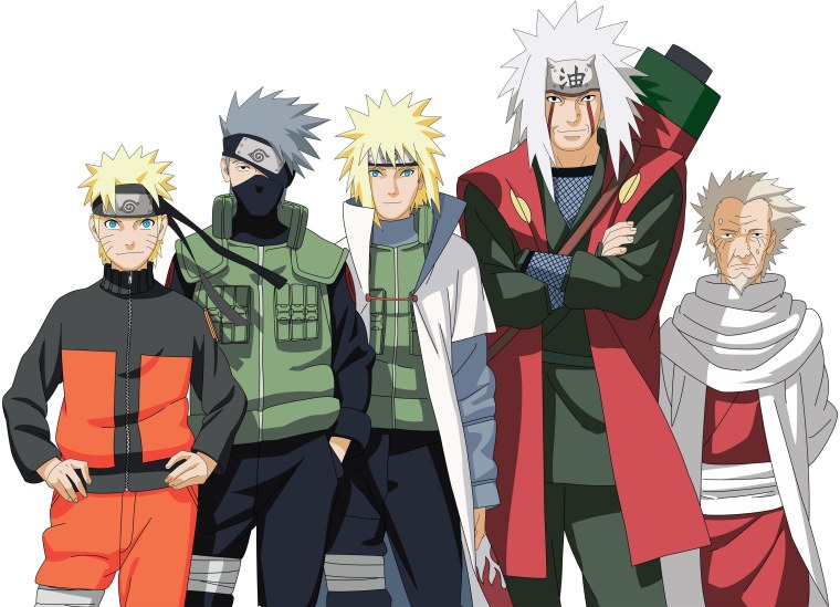 Какаши Джирайя Минато