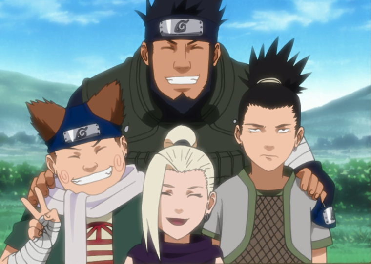 Какаши и Наруто