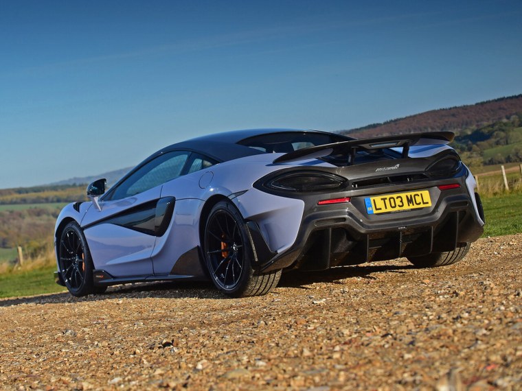 MCLAREN 600lt оранжевая