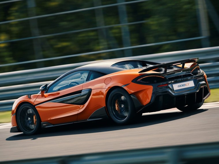 MCLAREN 600lt выхлоп