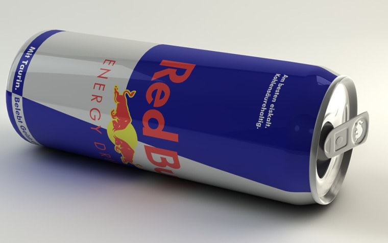 Ред Булл 3д модель