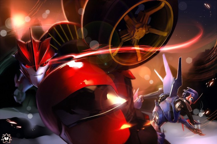 Мегатрон Старскрим нокаут