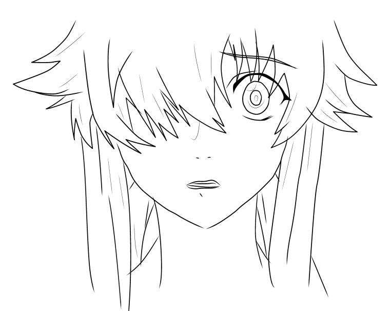 Раскраски для девочек аниме