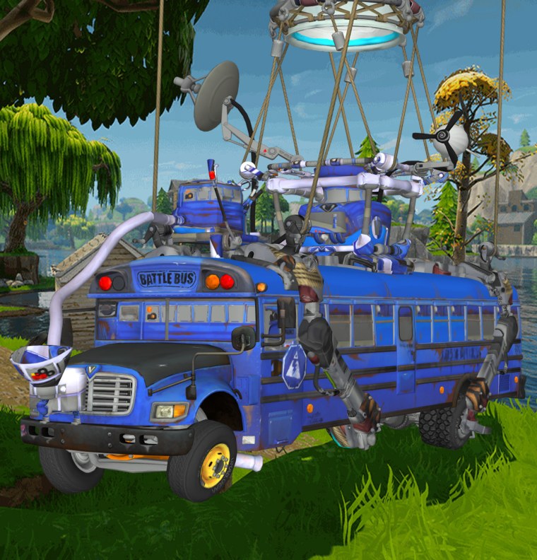 Боевой автобус Fortnite
