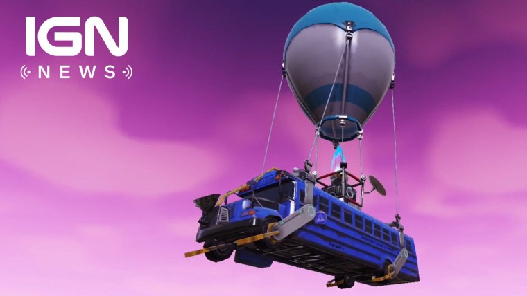 Лего ФОРТНАЙТ автобус