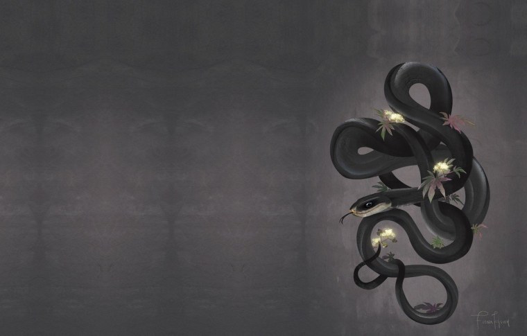 Фон со змеями