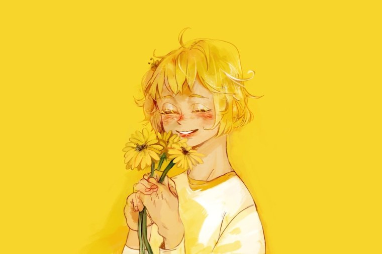 Йеллоу Эстетика аниме