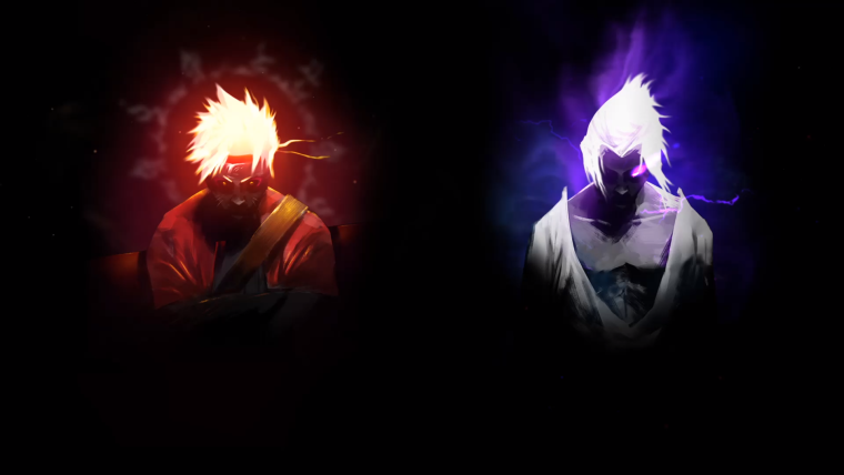 Наруто и Саске 4к