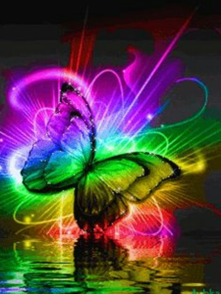 Сверкающие бабочки
