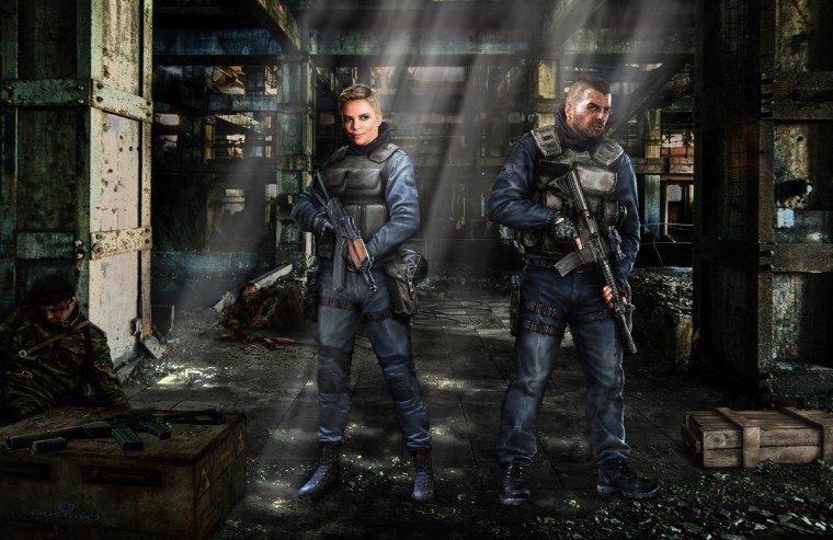 Сталкер наёмники арт