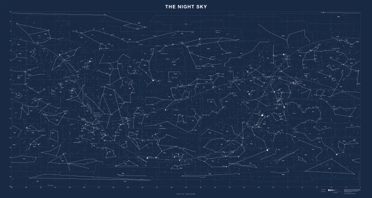 Карта созвездий