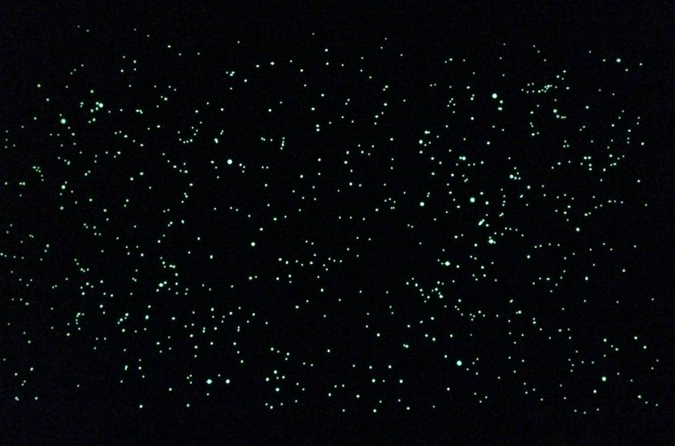 Созвездия на черном фоне