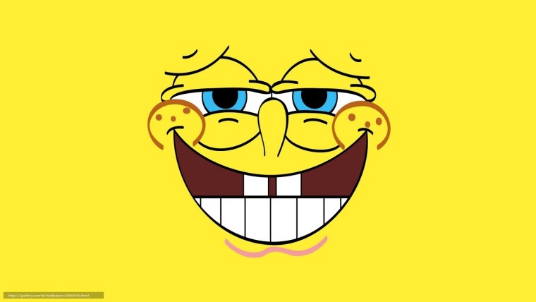 Обои на рабочий стол губка Боб