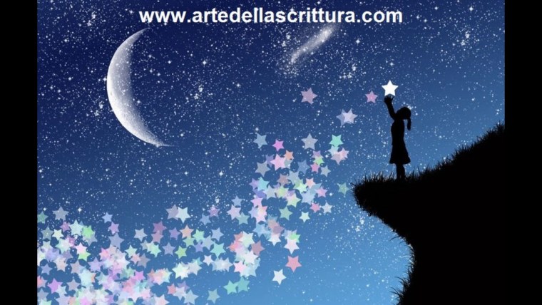 Синий фон со звездами