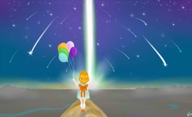 Звездопад для детей