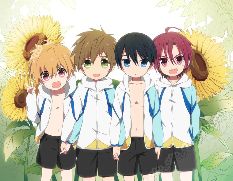 Маленький мальчик из аниме