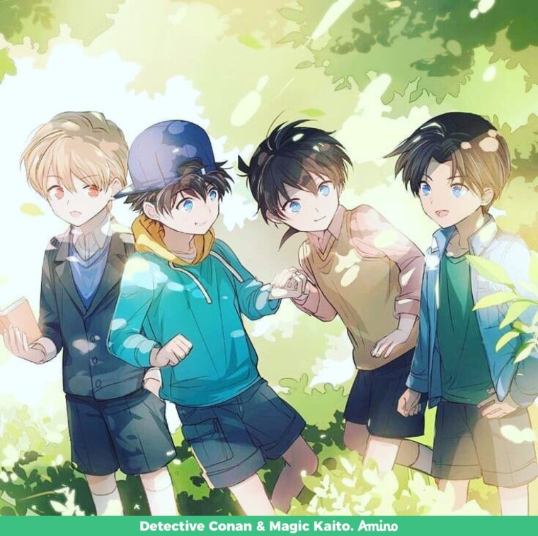 Аниме друзья мальчики