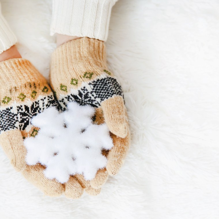 Красивые варежки