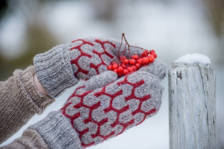 Вязаные зимние аксессуары